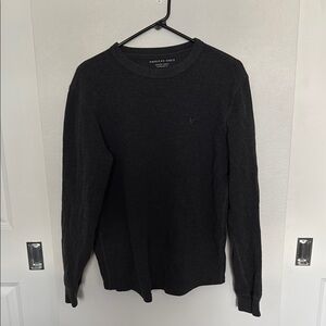 American Eagle Outfitters Men's Black Shirt